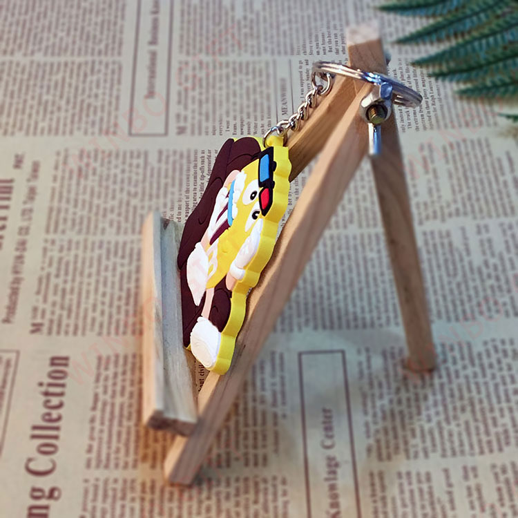 日本公仔3D立體PVC鑰匙扣