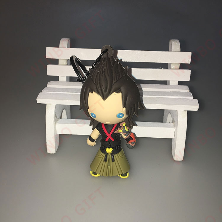 日本公仔3D立體PVC鑰匙扣